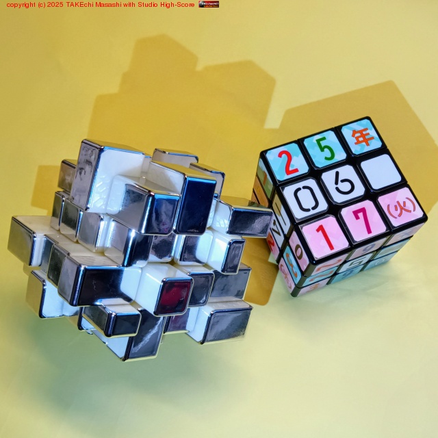 Ƕᤪ 4x4x4 ߥ顼(ͤˤȤä) & ʬžҥ٤긵֤ƤΤǵĤƲ󤷤Ƥ롣